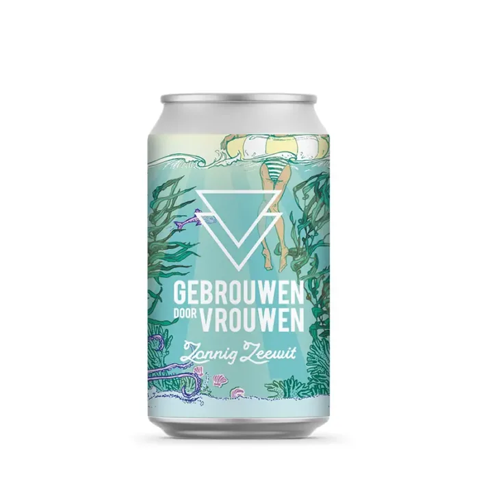 gebrouwen door vrouwen zonnig zeewit