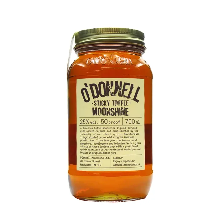 O'Donnel moonshine sticky toffee