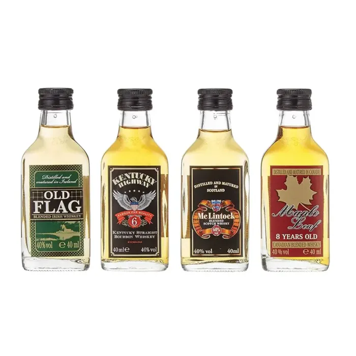 The world of whiskey 4x 5cl